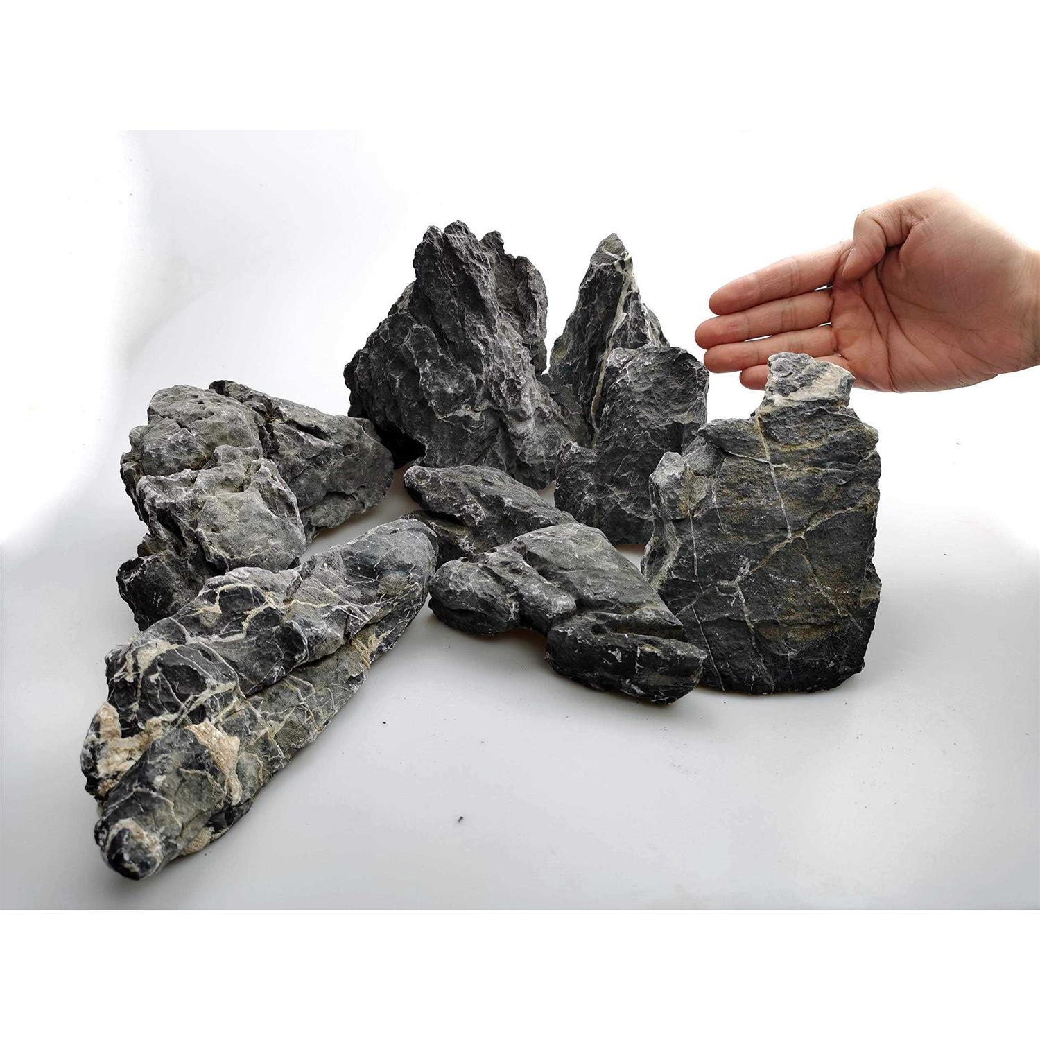 Voulosimi 44 lb Seiryu Rock Stone for Aquariums - Nail Gallerys