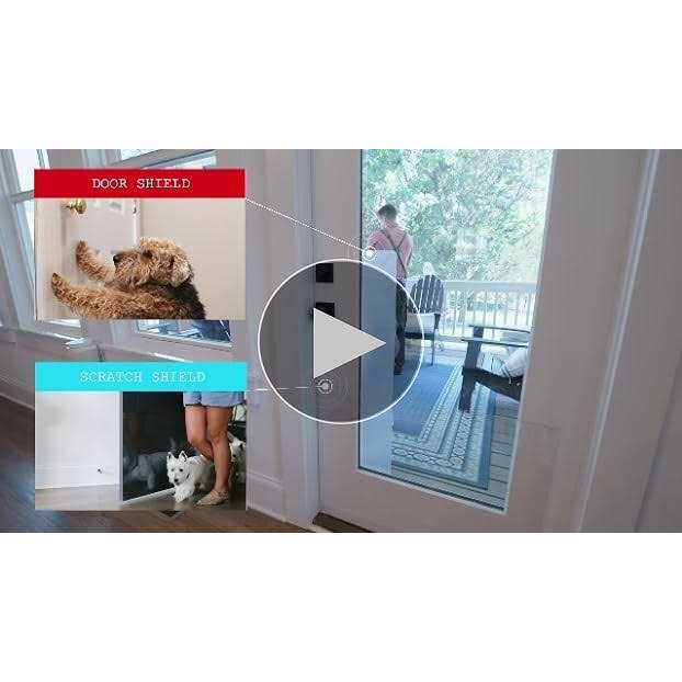 CLAWGUARD Scratch-Shield Strong Transparent Protection to Shield from Pet Damage to Drywall, Doors and Screen Doors. Keep Paws Safe and Home Clean - Nail Gallerys