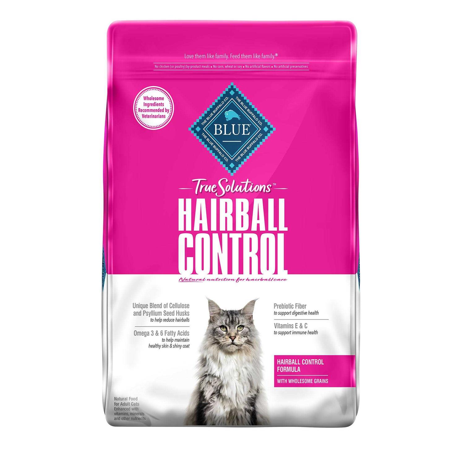 Blue Buffalo True Solutions Hairball Control Natural Adult Dry Cat Food - Nail Gallerys