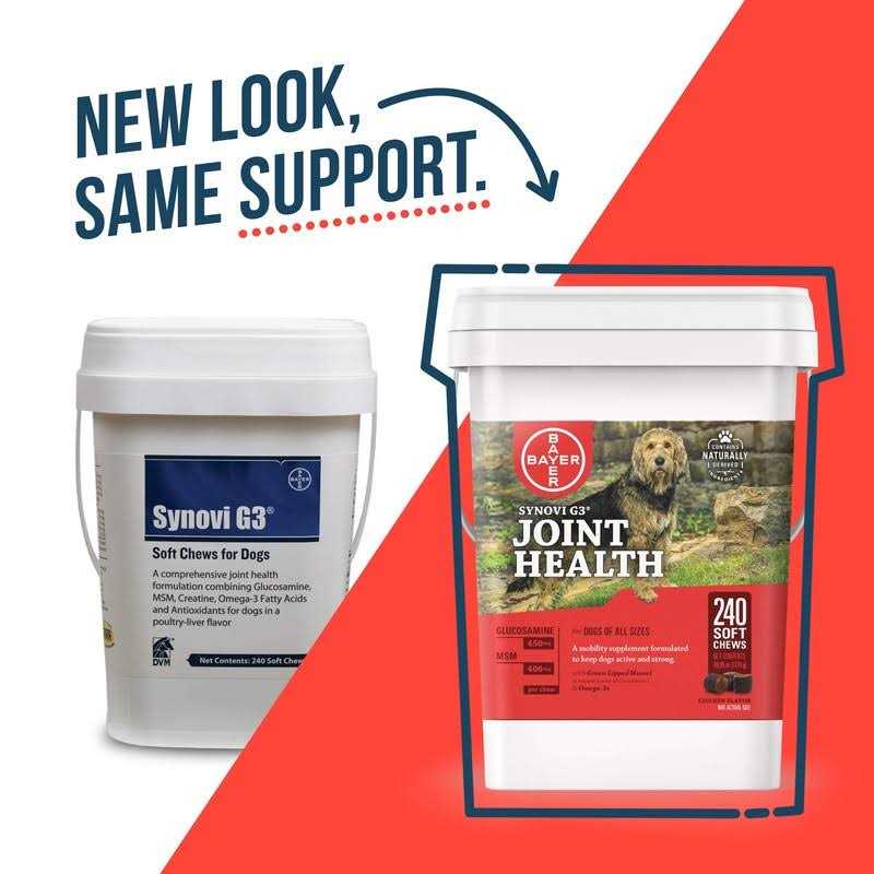 Synovi G3 Soft Chews Joint Supplement for Dogs - Nail Gallerys