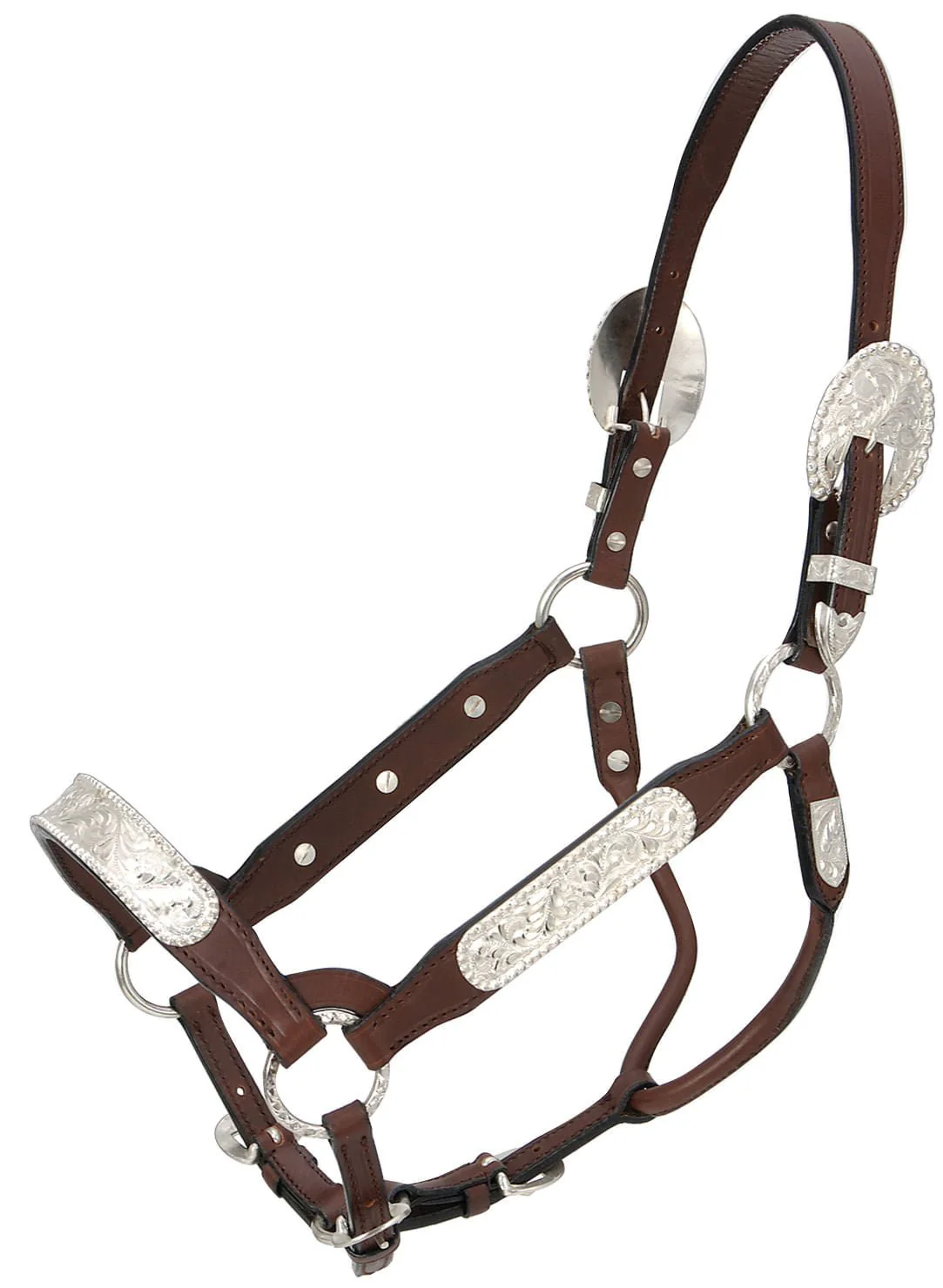 Tough1 Berry Edge Silver Congress Horse Show Halter - Nail Gallerys