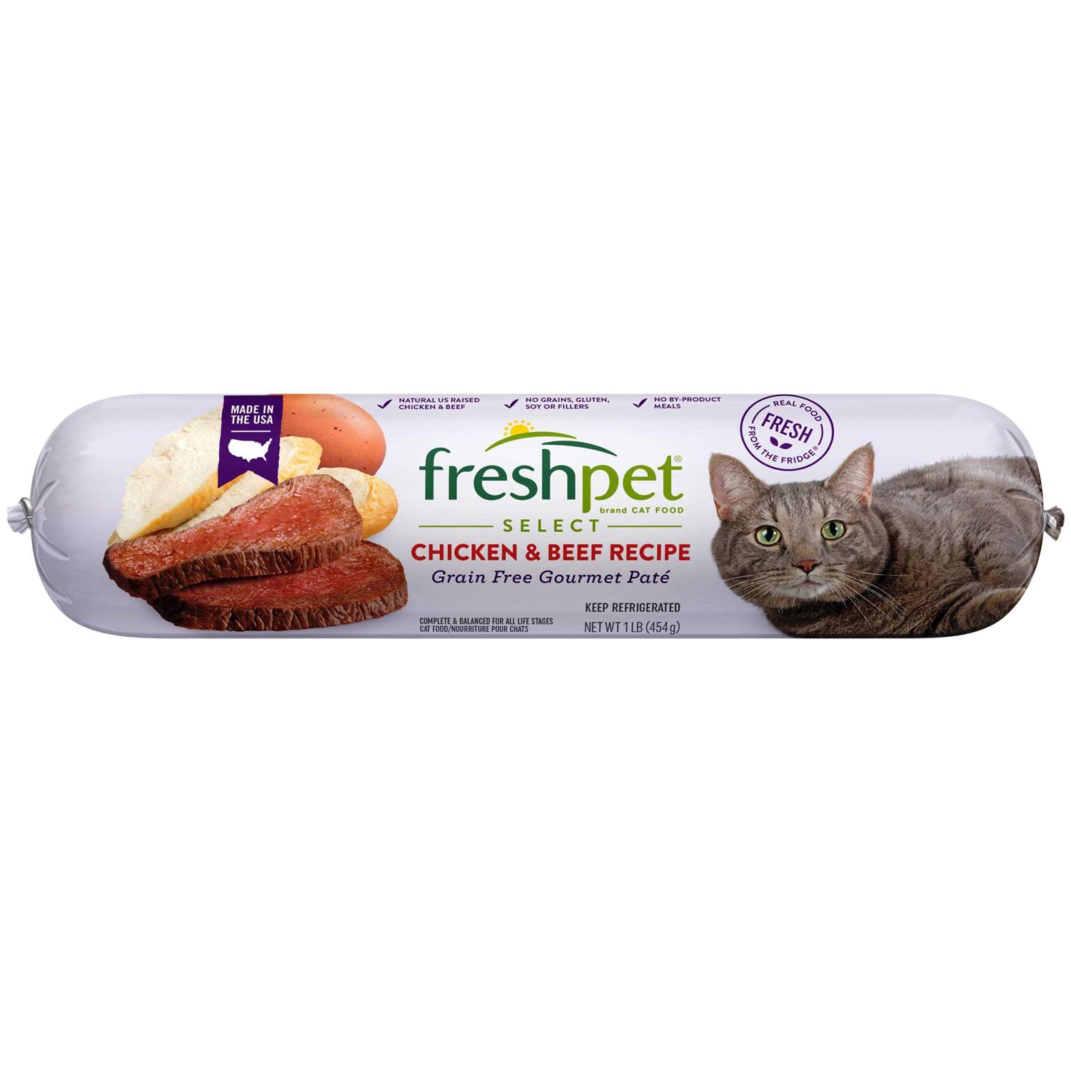 Freshpet Select Grain Free Chicken & Beef Recipe Gourmet Paté Cat Food - Nail Gallerys