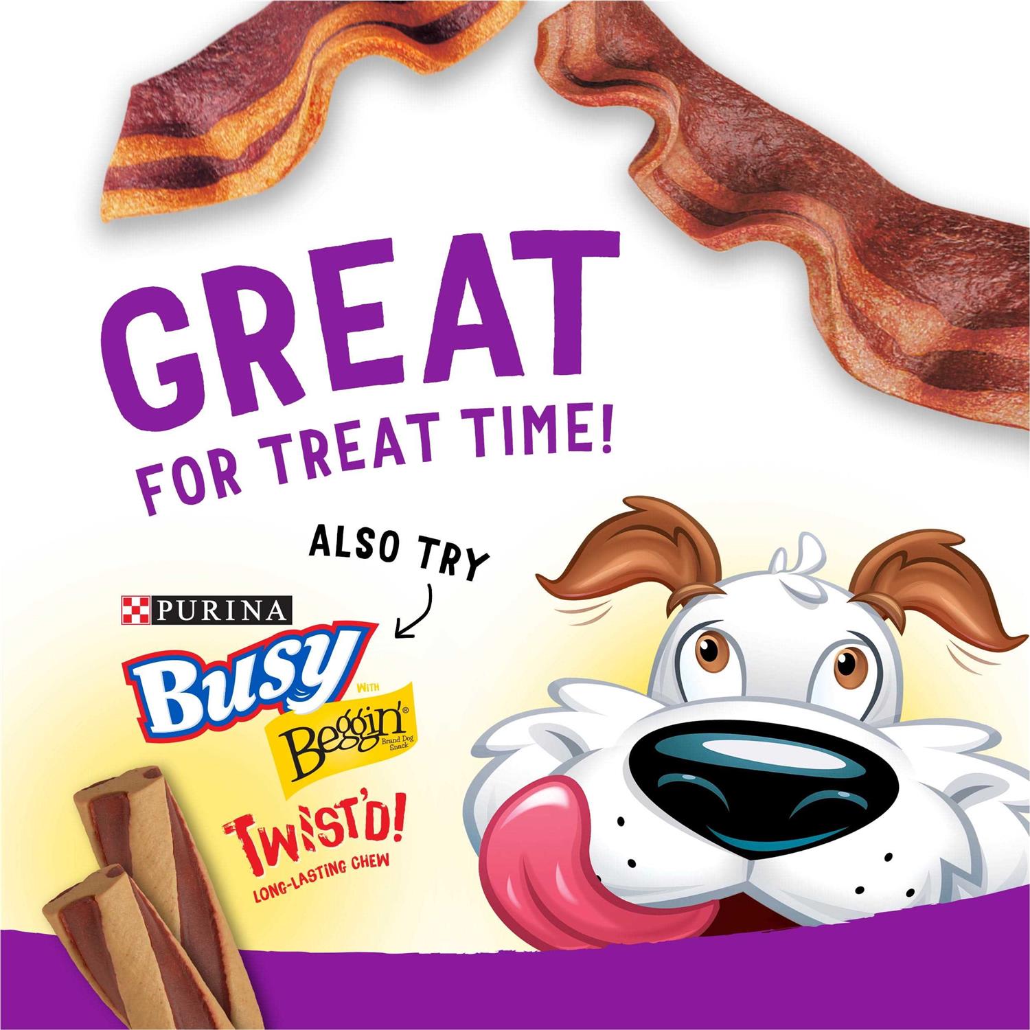 Purina Beggin Hamlets Haunted Handbook of Tricks and Treats Original with Bacon and with Bacon and Cheese Flavor Halloween Dog Treats - Nail Gallerys