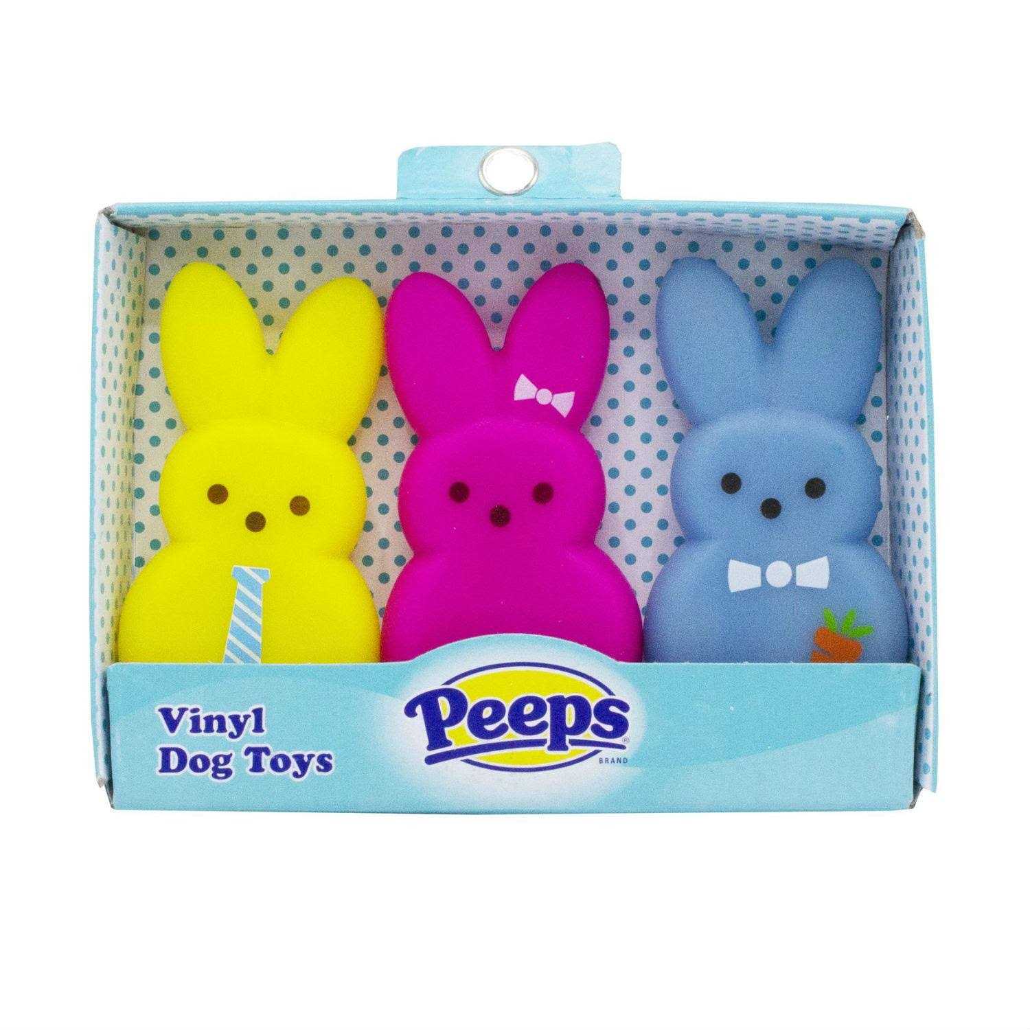 Peeps Dog Toy Vinyl Bunny - Nail Gallerys