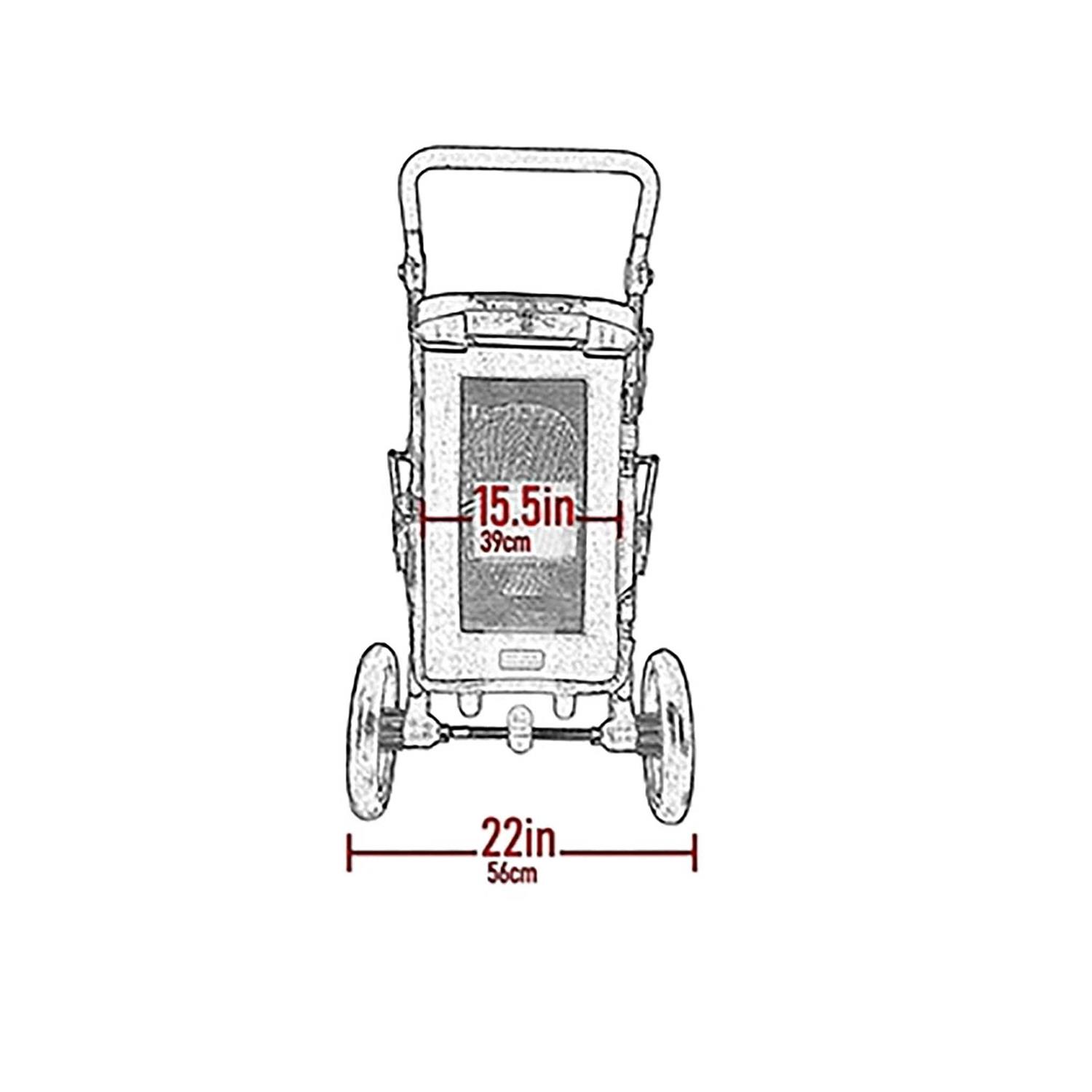 Pet Gear No-Zip Excursion Stroller - Nail Gallerys