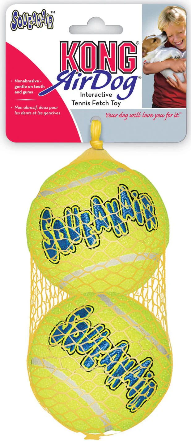 KONG SqueakAir Tennis Ball - Nail Gallerys