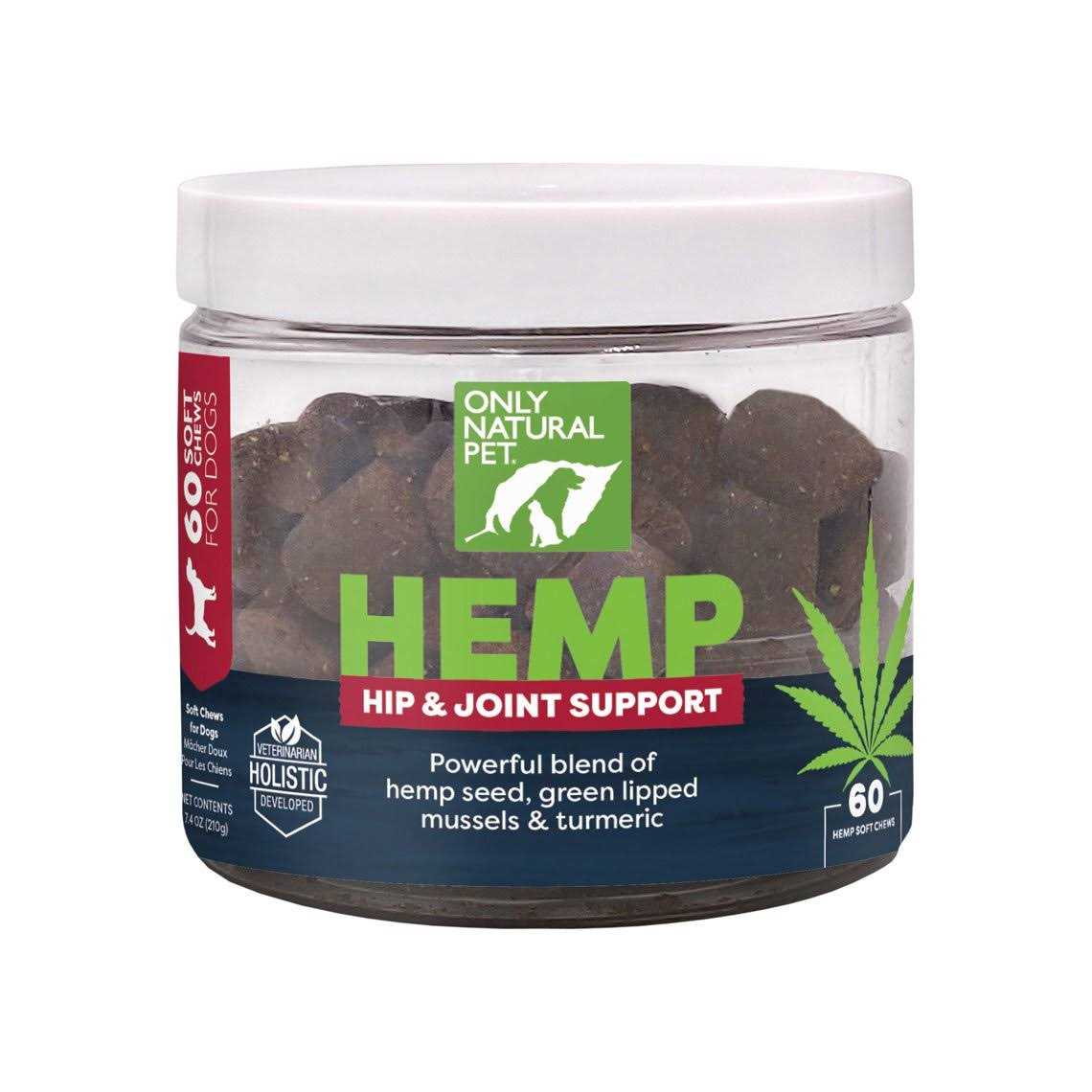 Only Natural Pet Hemp Hip & Joint Support Soft Dog Chews - Nail Gallerys