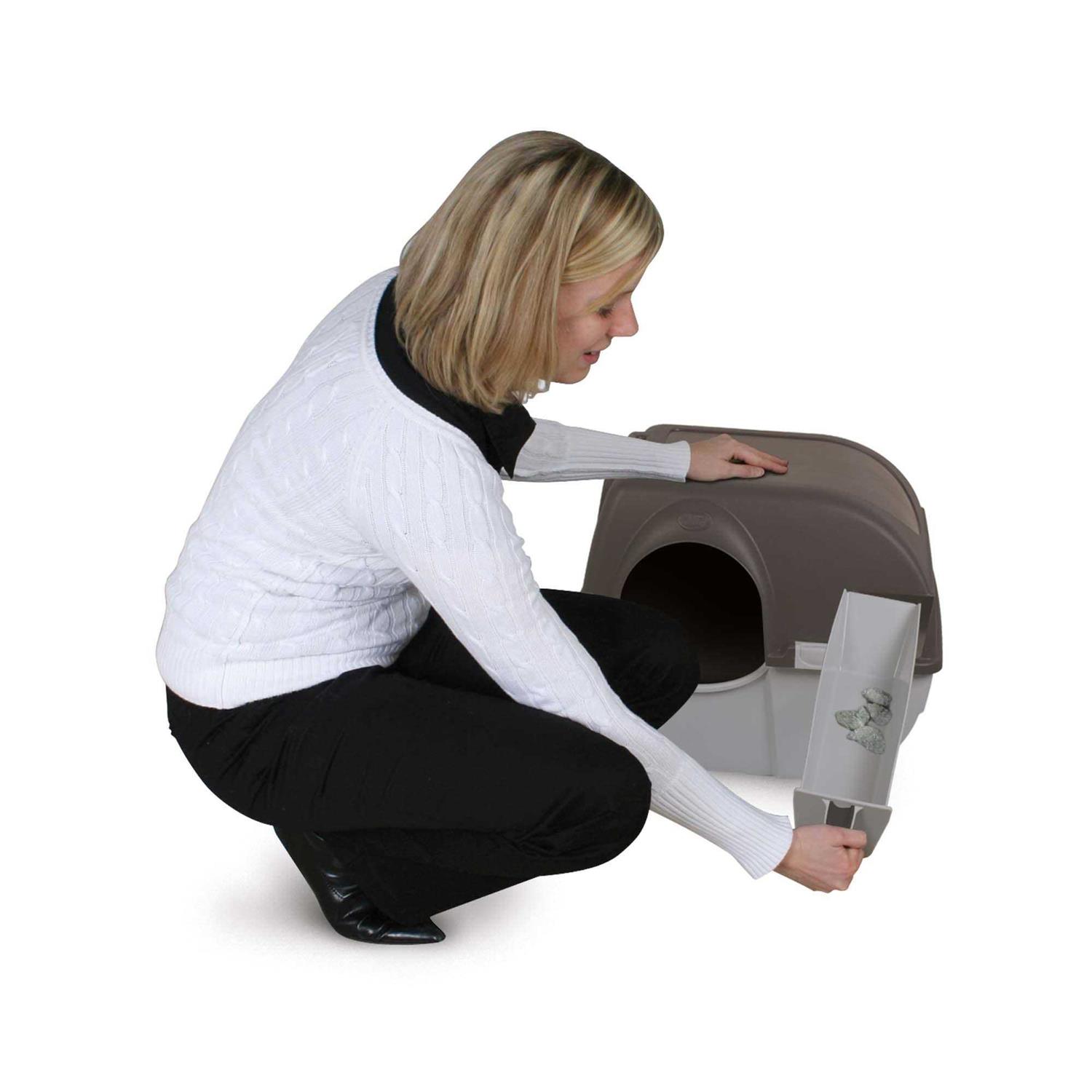 Omega Paw Roll N Clean Self Cleaning Litter Box - Nail Gallerys