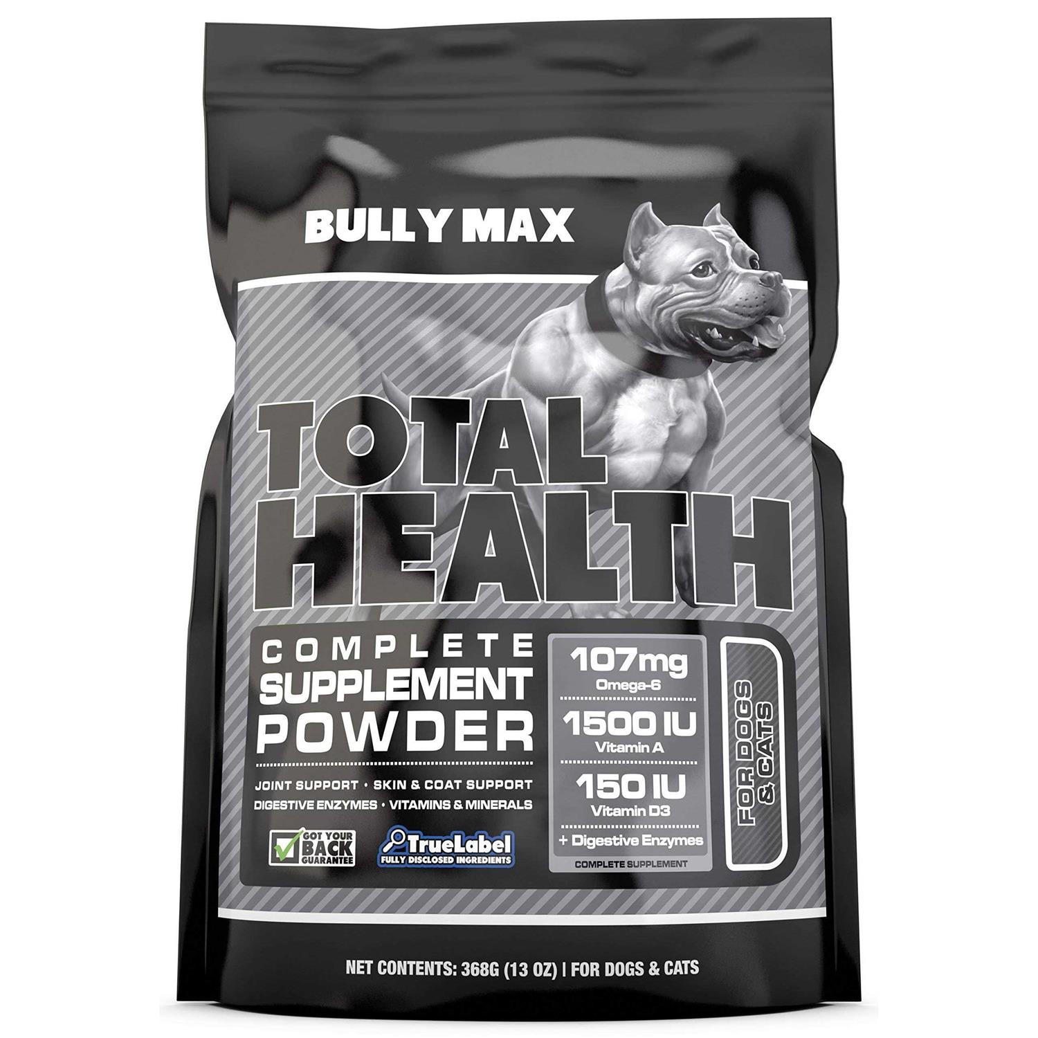 Bully Max Supplement for Total Health 7 in 1 All Life Stages 13 oz. Exp. 01/2025 - Nail Gallerys