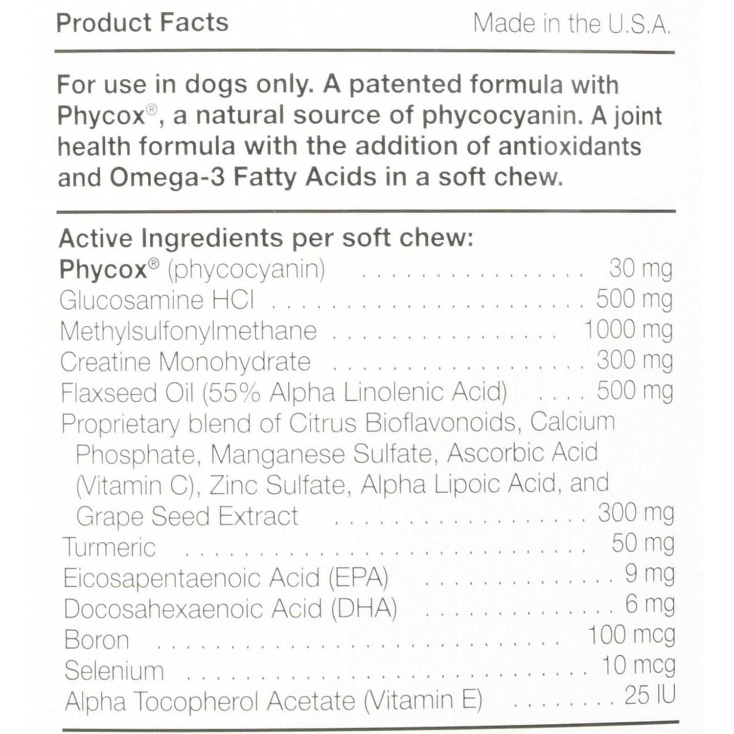 Phycox One Canine Joint Support Soft Chews - Nail Gallerys