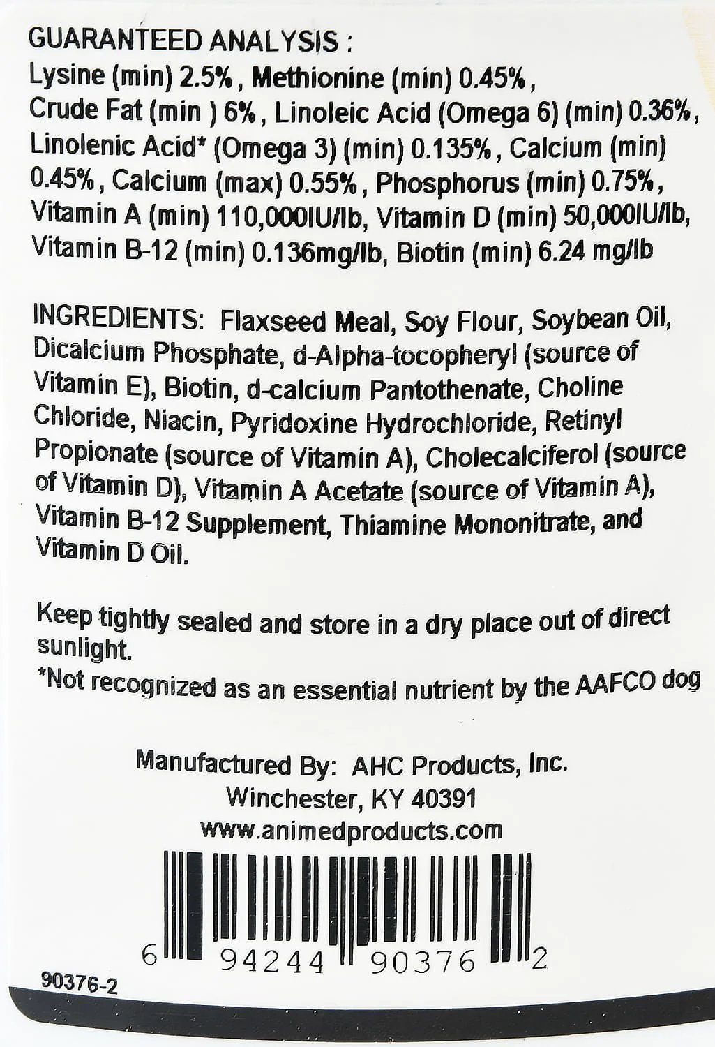 AniVite Conditioning Supplement - Nail Gallerys