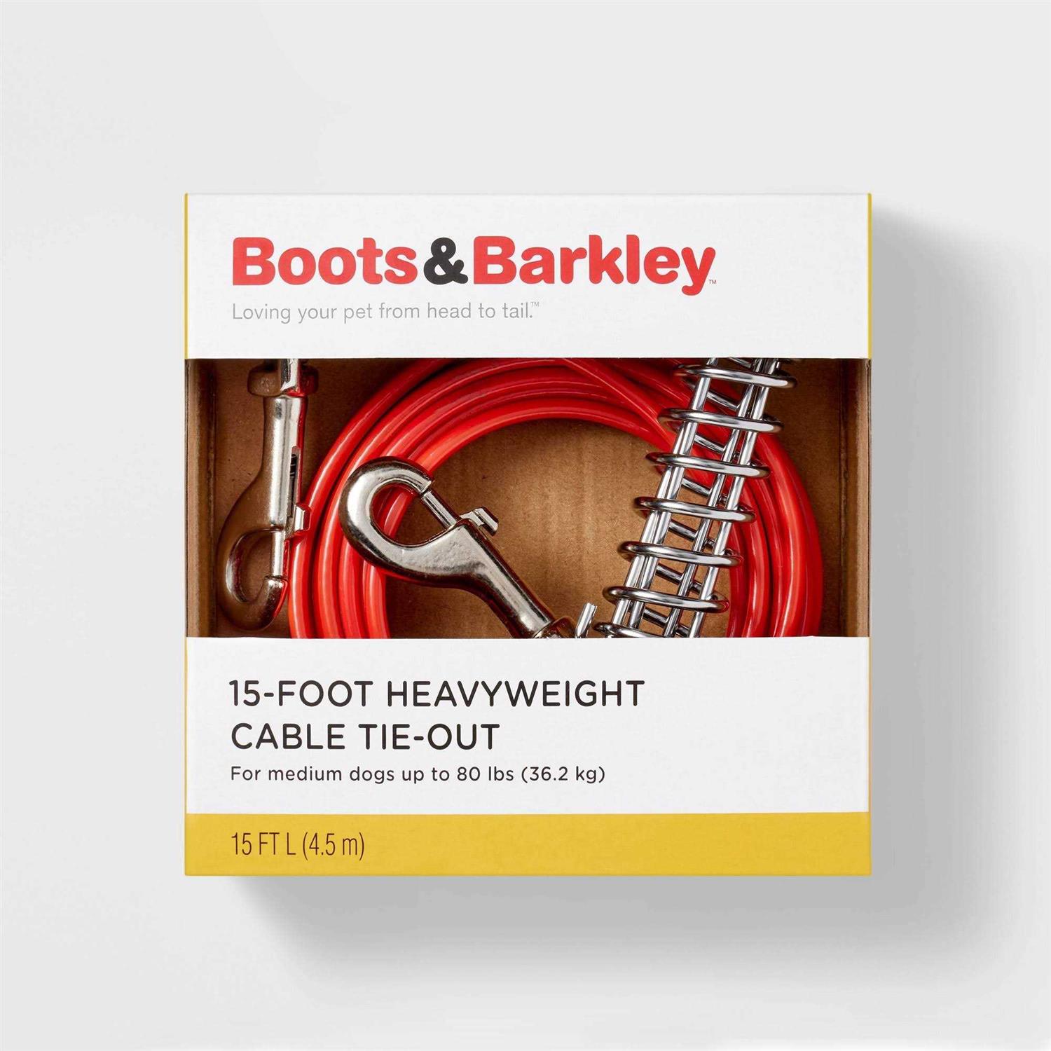Boots & Barkley Heavyweight Cable Tie-Out for Dogs - Nail Gallerys
