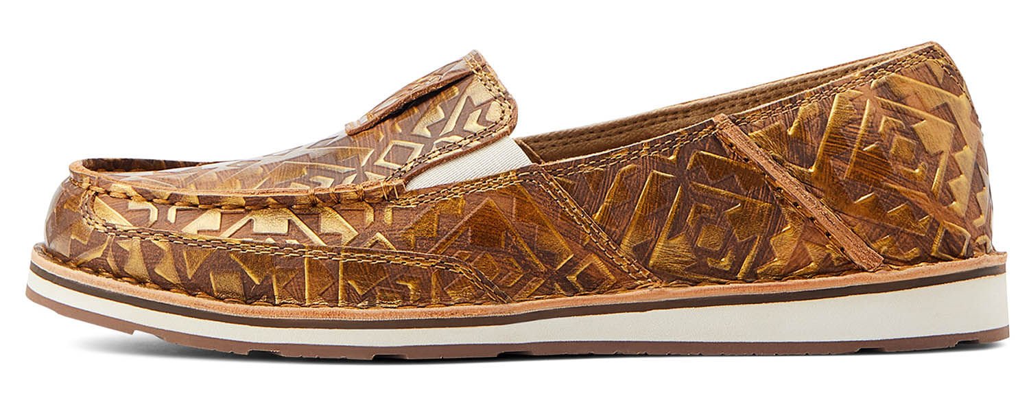 Ariat Women's Cruisers, Copper Blanket Emboss - Nail Gallerys