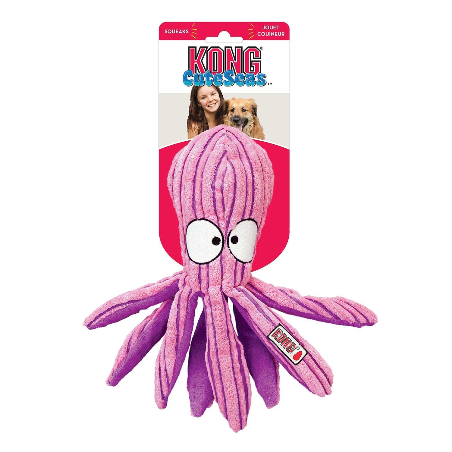 KONG Cuteseas Octopus Dog Toy - Nail Gallerys