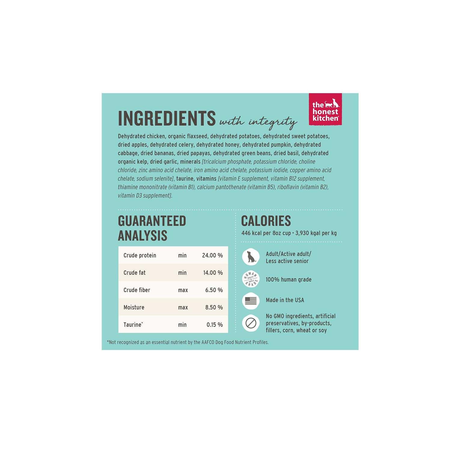 The Honest Kitchen Dehydrated Grain Free Chicken Dog Food - Nail Gallerys