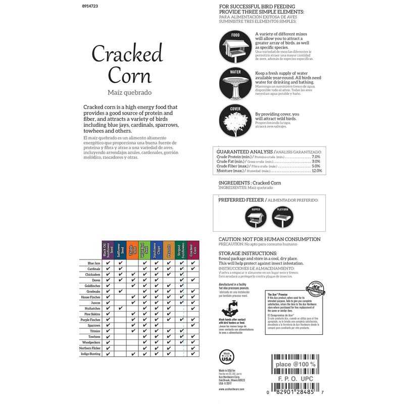 Ace Songbird Corn Cracked Corn - Nail Gallerys