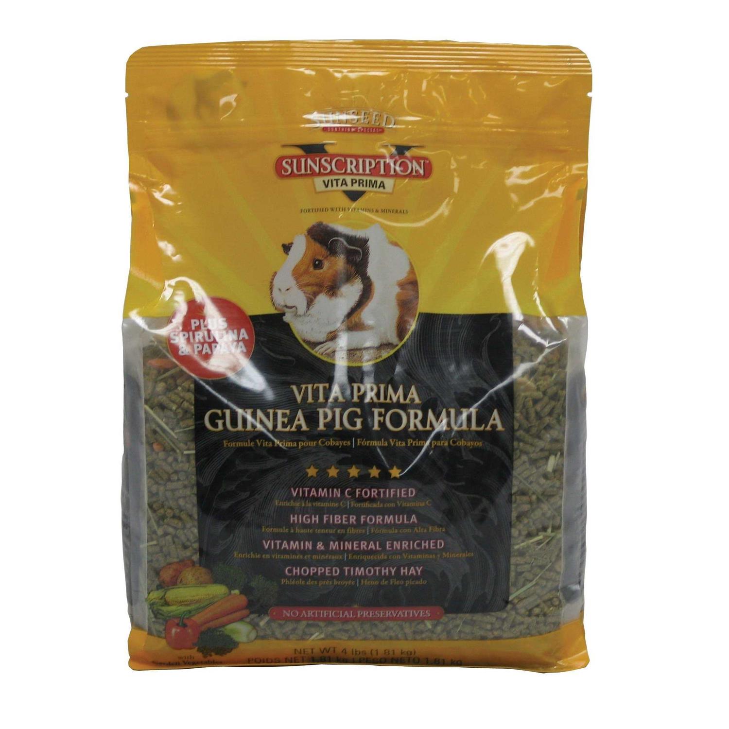 Sunseed Vita Prima Guinea Pig Food - Nail Gallerys