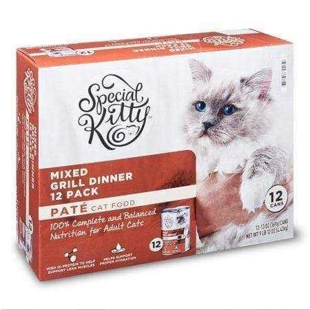 Special Kitty Mixed Grill Dinner Pate Wet Cat Food Multi-Pack - Nail Gallerys