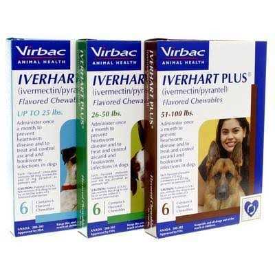 Iverhart Plus Flavored Chewables for Dogs 51-100 lbs - Nail Gallerys