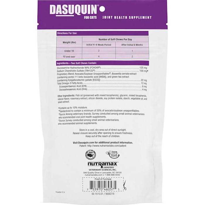 Nutramax Dasuquin Joint Health Supplement for Cats - Nail Gallerys