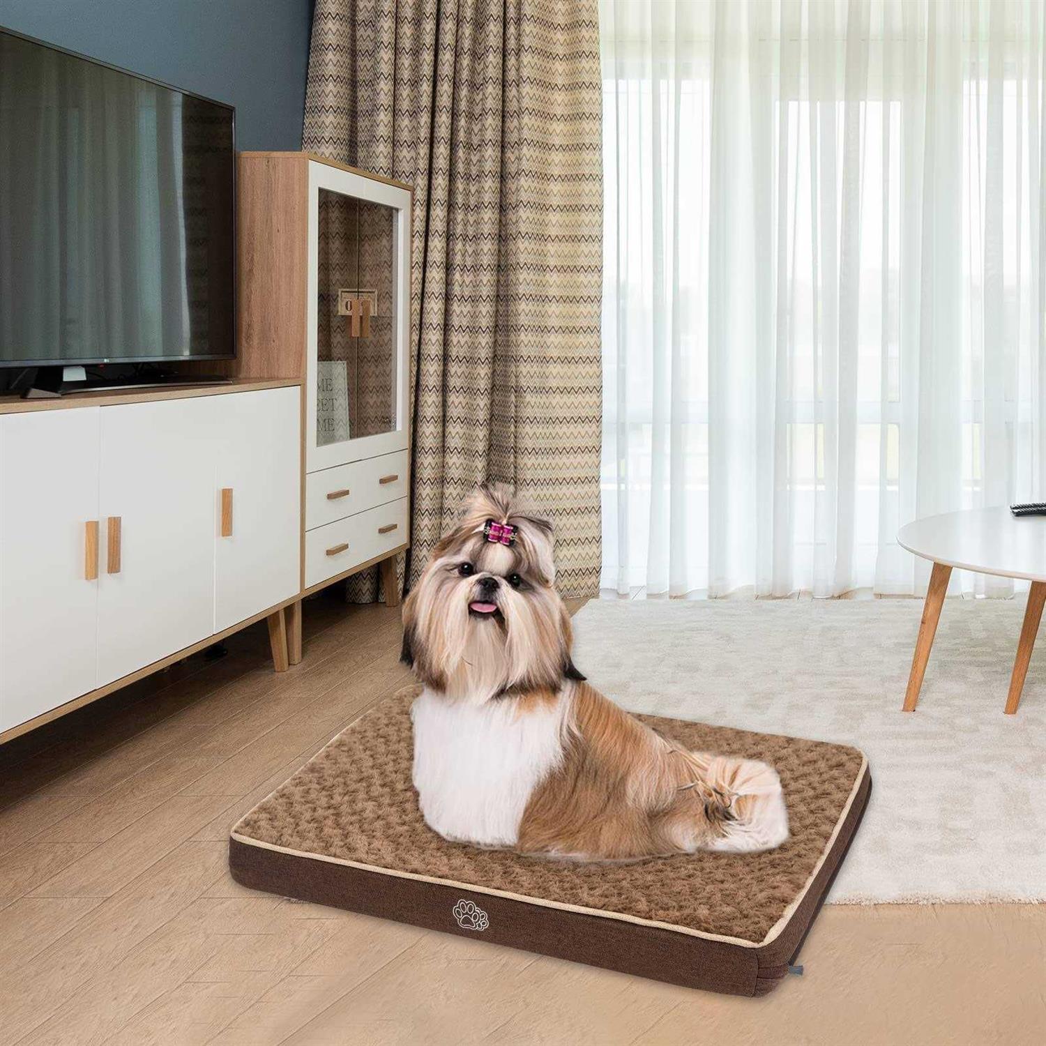 EMPSIGN Dog Bed Crate Pad Washable Removable Cover - Nail Gallerys