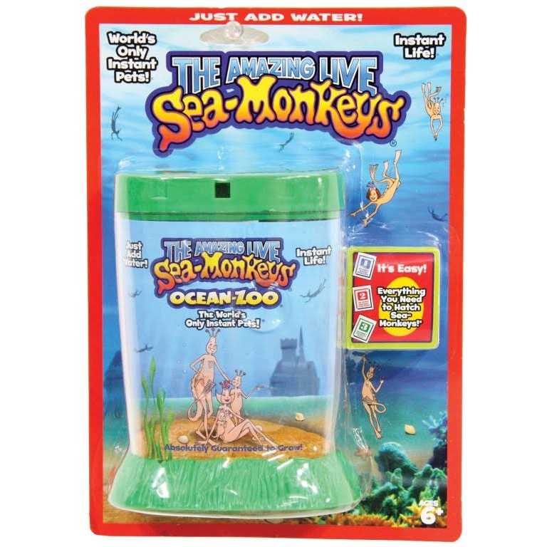 Big Time Toys Sea Monkeys Ocean Zoo Deluxe Kit Set - Nail Gallerys