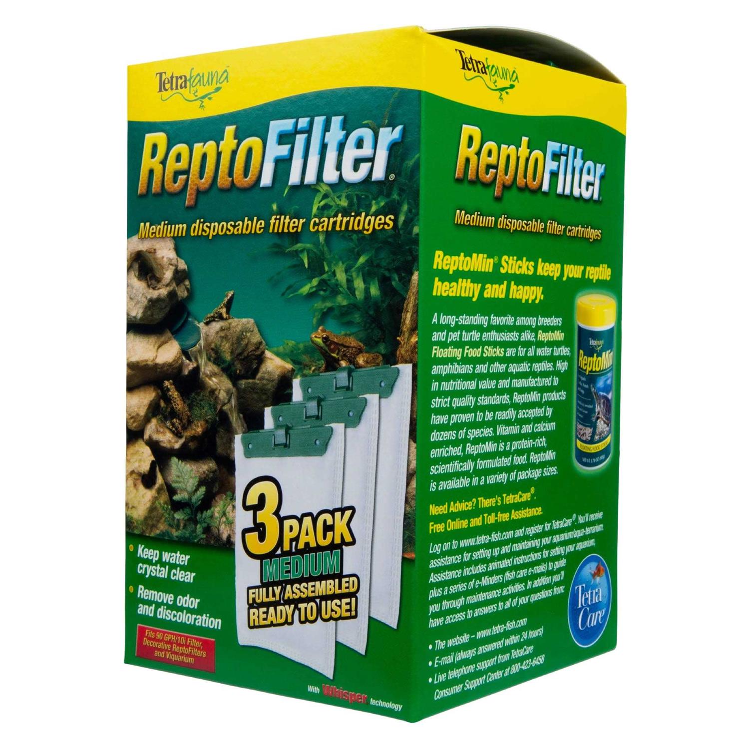 Tetrafauna ReptoFilter Disposable Filter Cartridges - Nail Gallerys