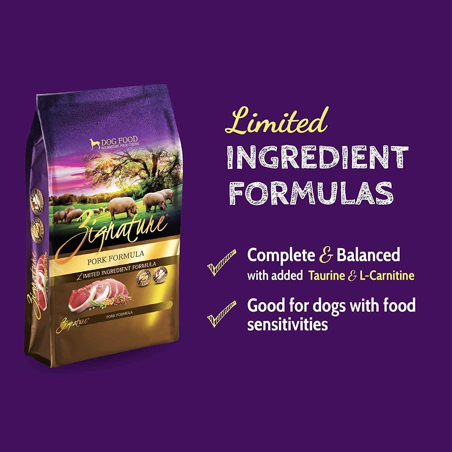Zignature Limited Ingredient Pork Dry Formula Dog Food - Nail Gallerys