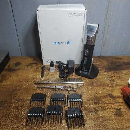 Cat Hair Trimmer 4 Speed Quiet Clippers Cordless Pro Grooming Kit - Nail Gallerys