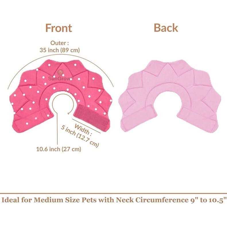 Sungrow Soft e Collar for Small Dogs & Cats After Surgery Recovery Cone to Stop Licking - Nail Gallerys