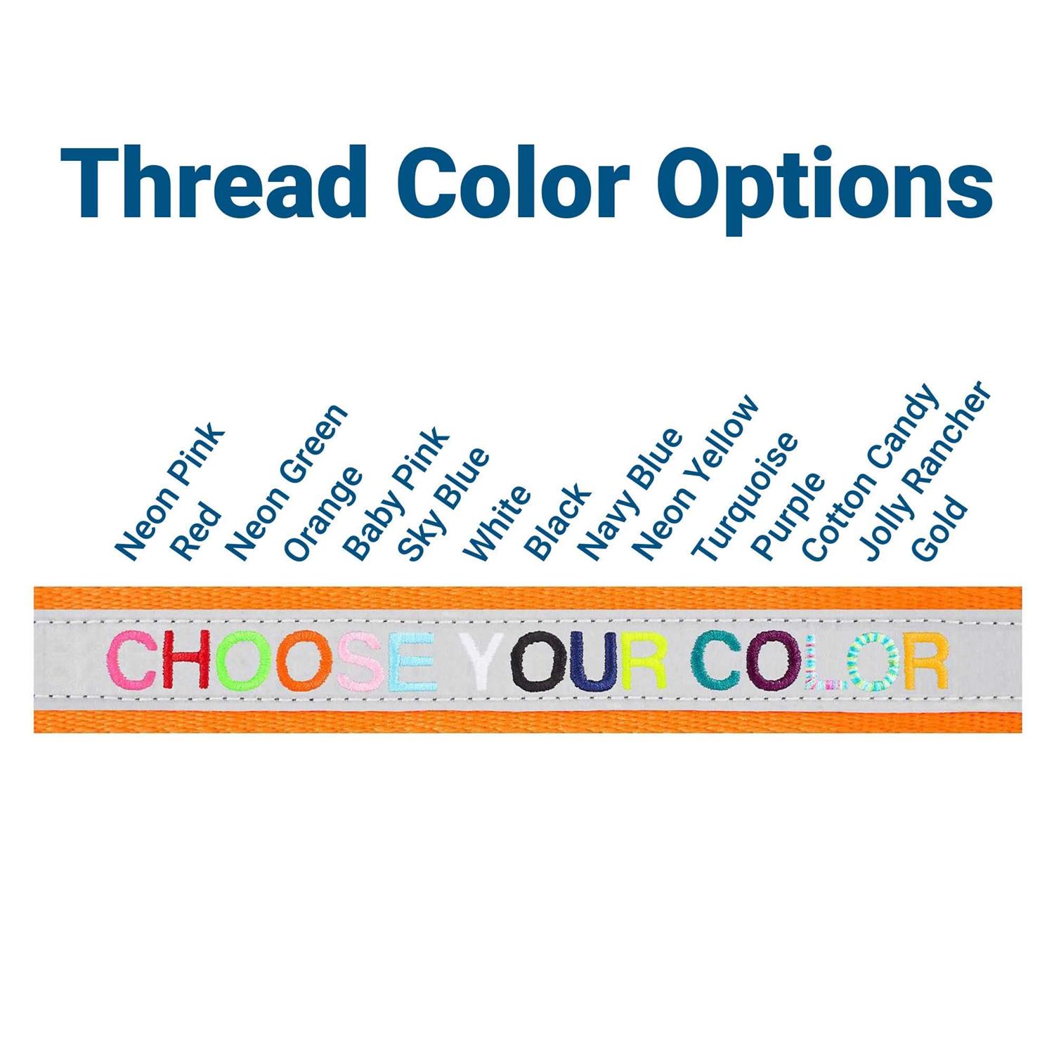 GoTags Nylon Personalized Dog Collar - Nail Gallerys