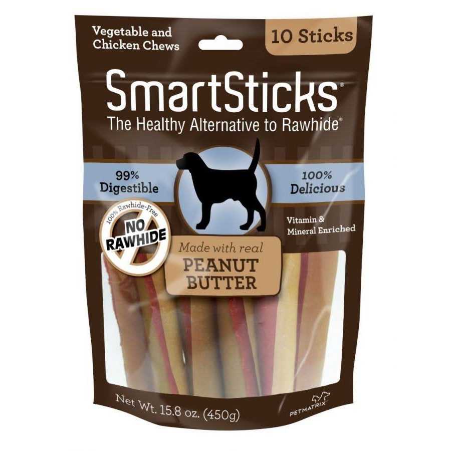 SmartBones SmartSticks Peanut Butter Dog Chews - Nail Gallerys