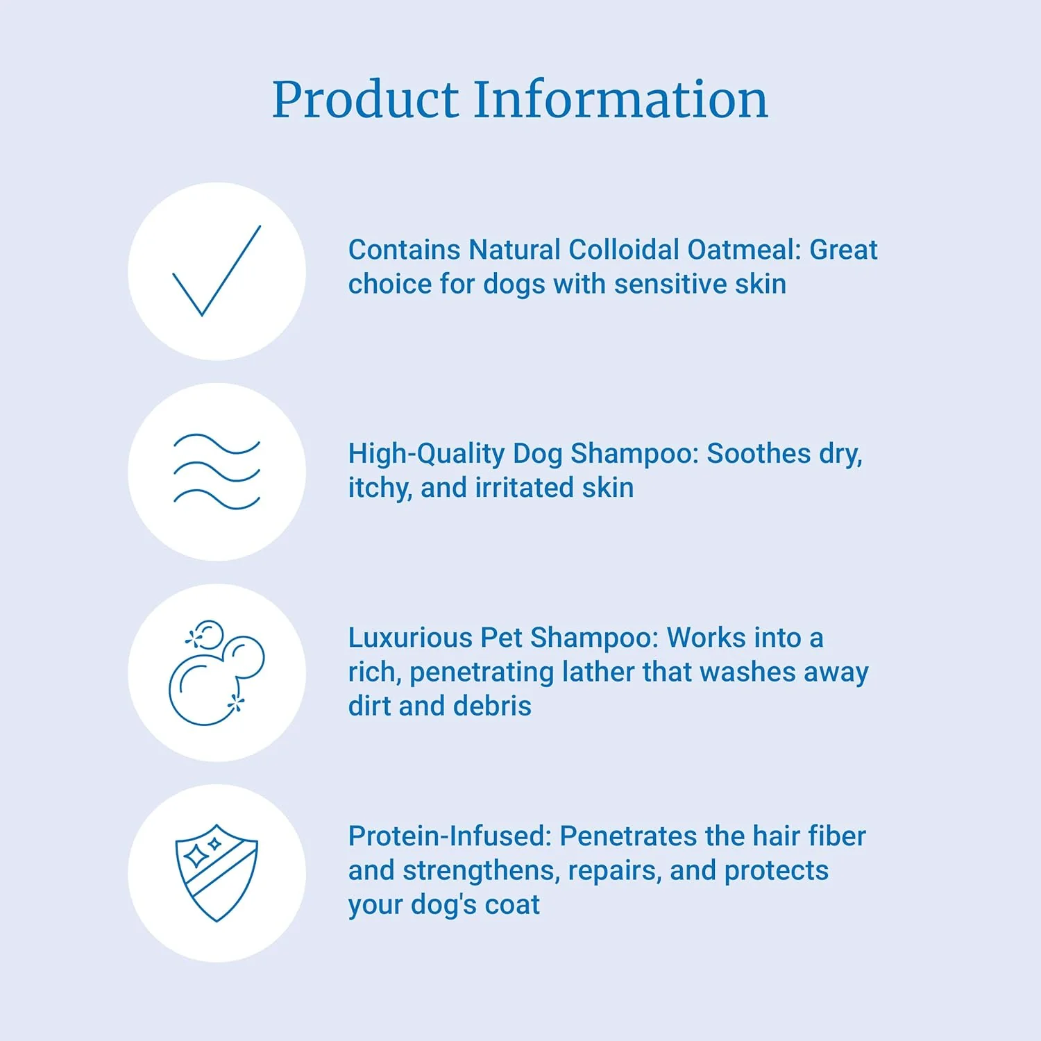 Fresh 'n Clean Oatmeal 'n Baking Soda Dog Shampoo - Nail Gallerys