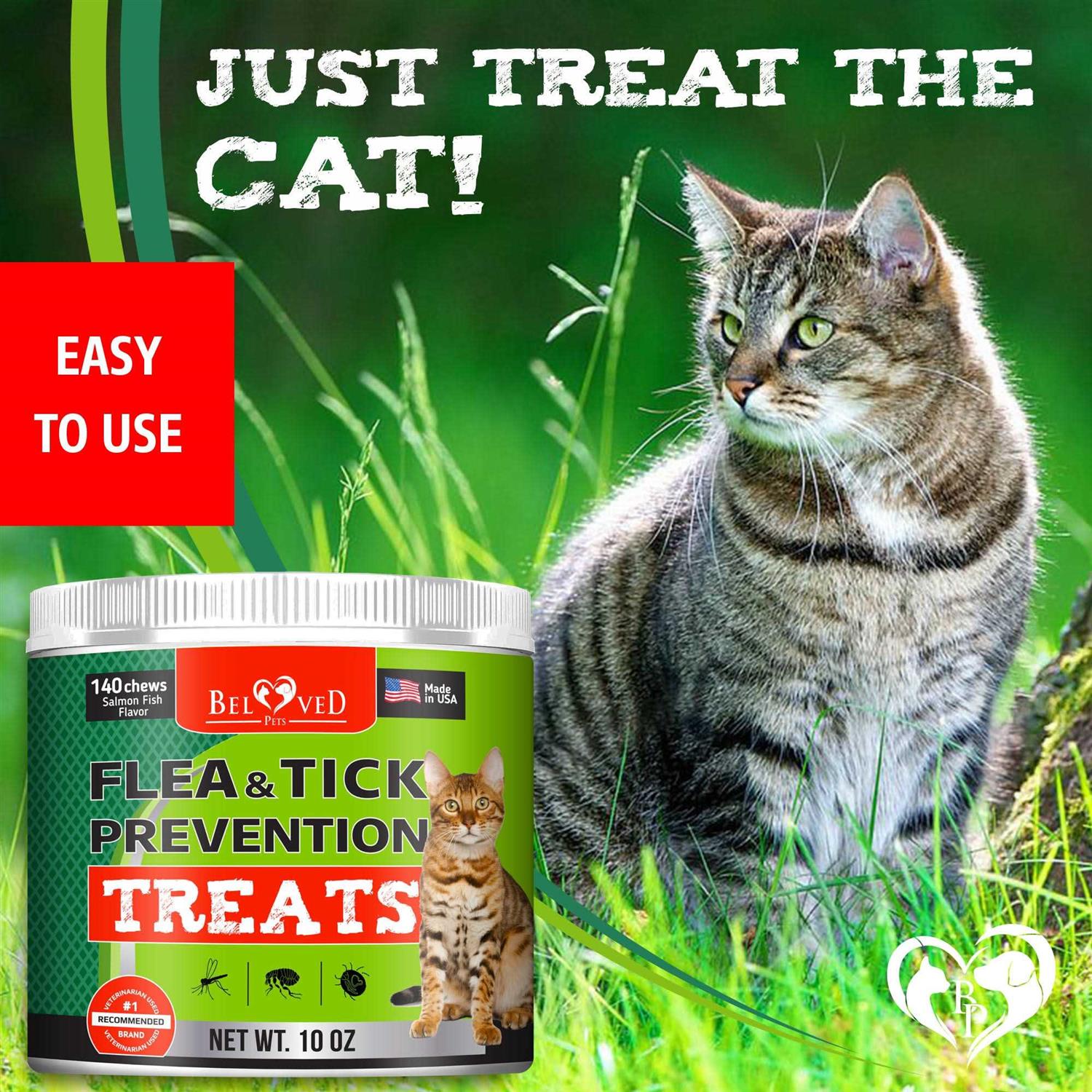 Beloved Pets Flea and Tick Prevention Treats for Cats - Nail Gallerys