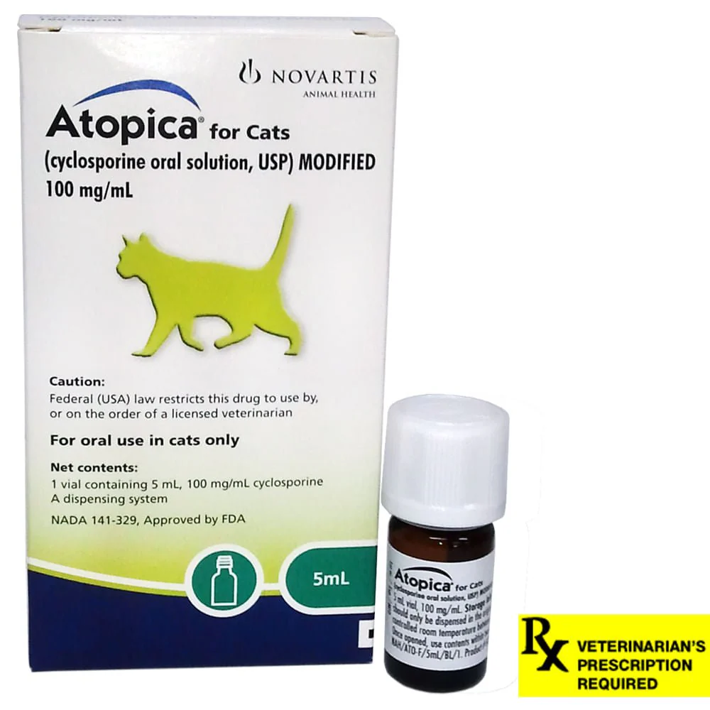 Rx Atopica for Cats Oral Solution - Nail Gallerys