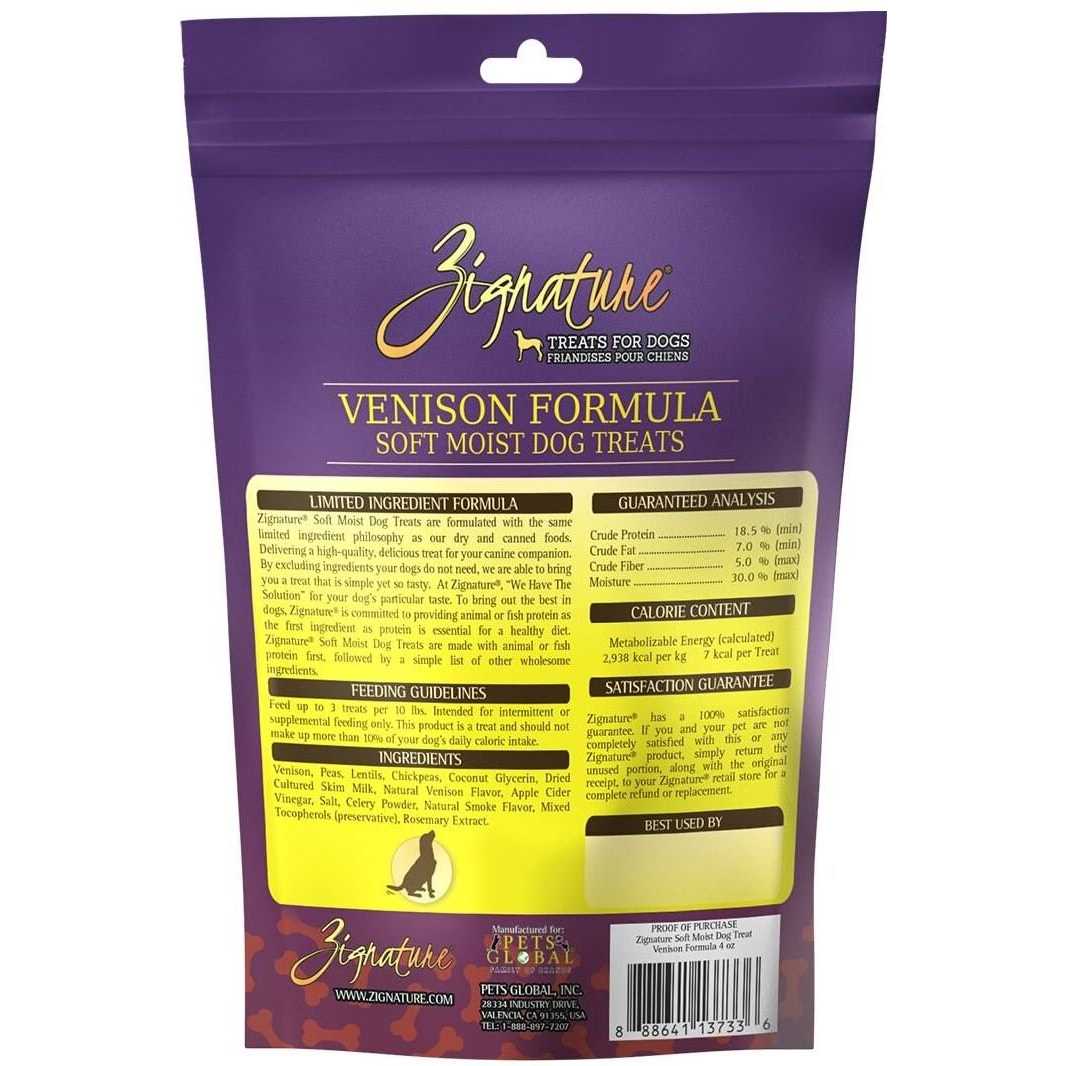 Zignature Soft Moist Dog Treats - Nail Gallerys