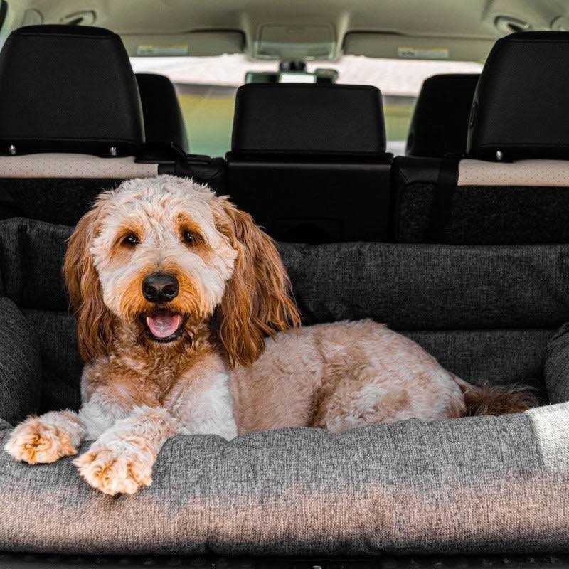Paw PupProtector Memory Foam Dog Car Bed Gray Seat - Nail Gallerys