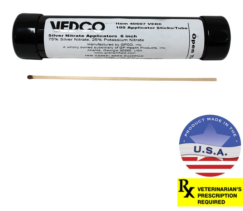 Rx Silver Nitrate Flexible Caustic Applicators, 6 inch - Nail Gallerys