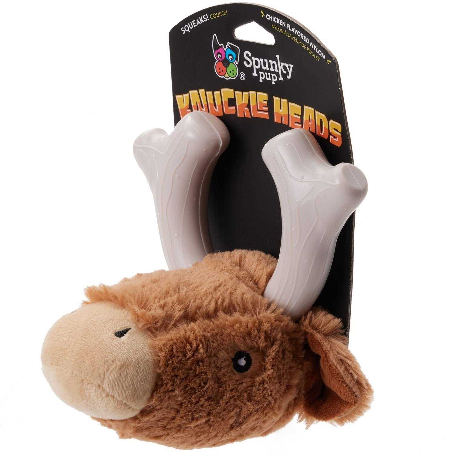 Spunky Pup Knuckleheads Deer Dog Toy - Nail Gallerys