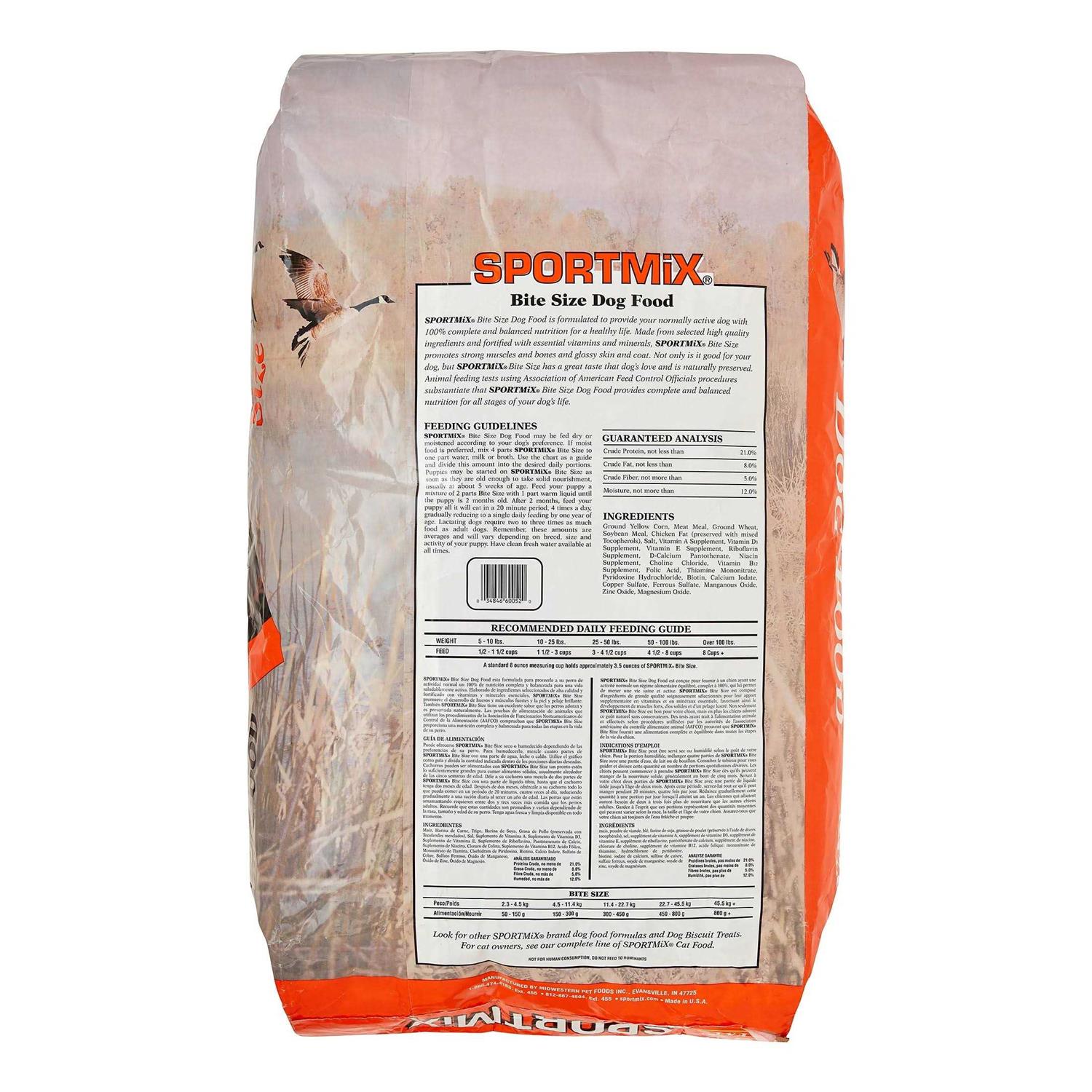 Sportmix Bite Size Dry Dog Food - Nail Gallerys