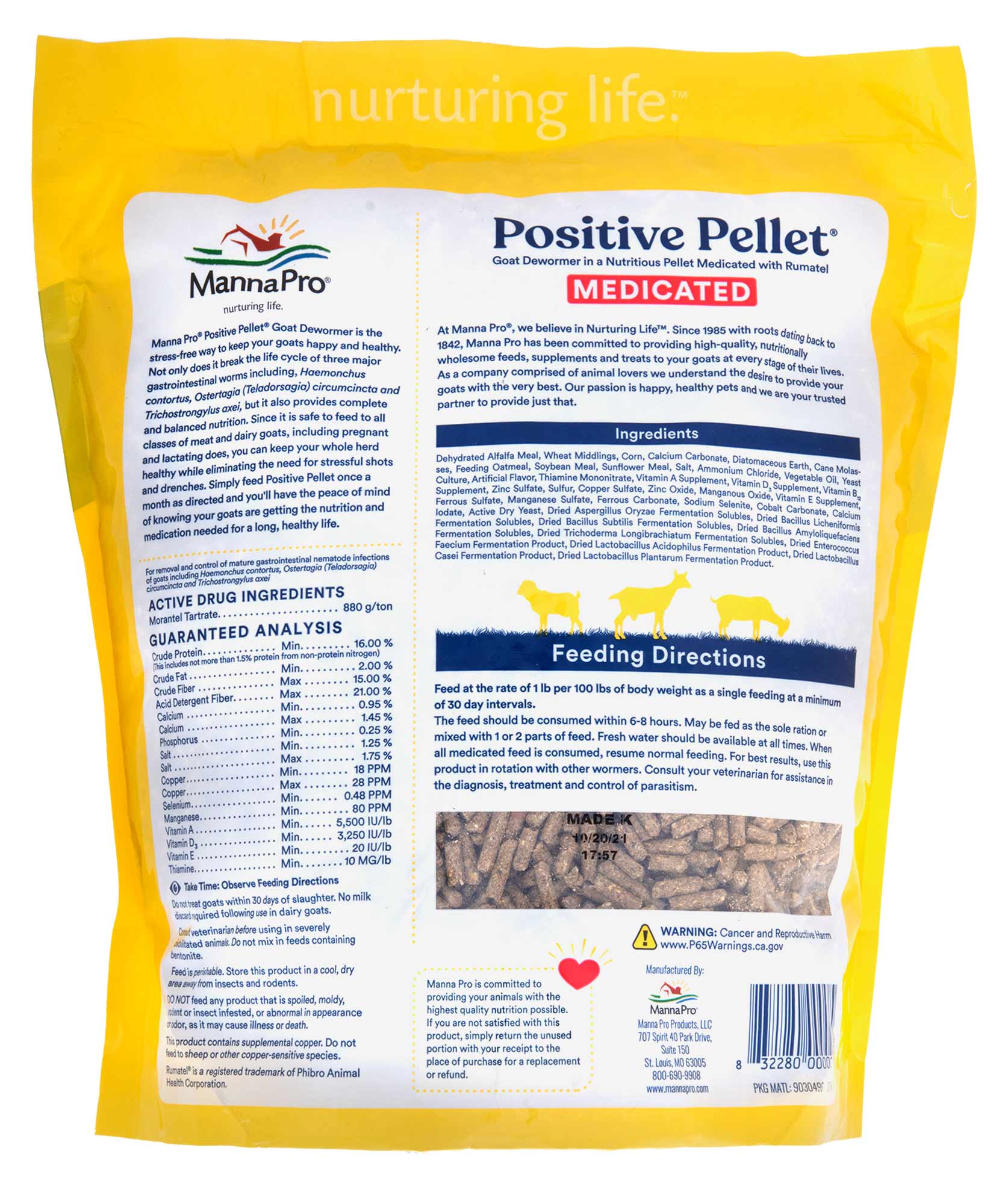 Positive Pellet Goat Dewormer - Nail Gallerys