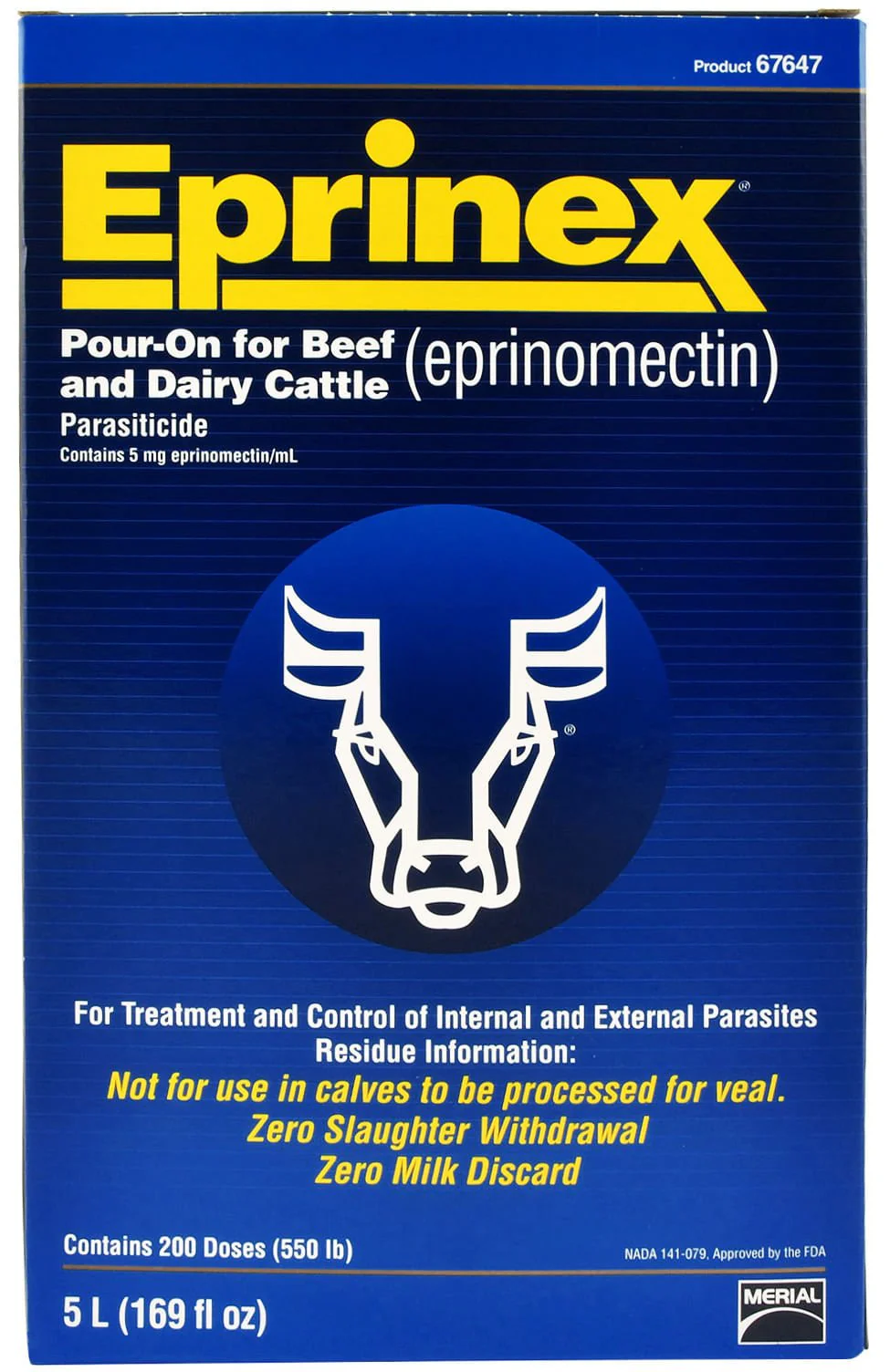 Eprinex Pour-On Cattle Wormer - Nail Gallerys