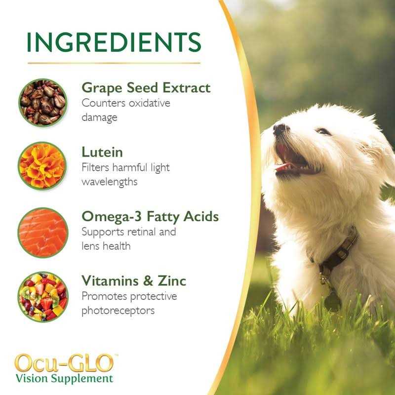 Ocu-GLO Vision Supplement for Small Dogs - Nail Gallerys