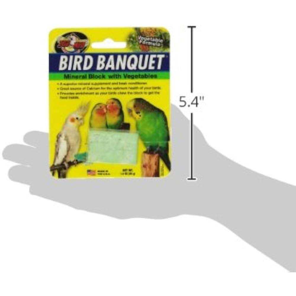 Zoo Med Bird Banquet Mineral Block - Nail Gallerys