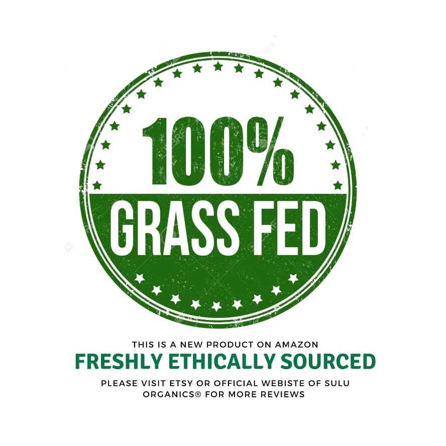 SULU ORGANICS 100% Pure Rendered Grass Fed Beef Tallow-Food Grade - Nail Gallerys
