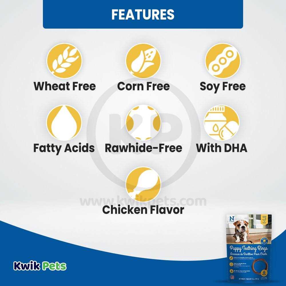 N-Bone Puppy Teething Ring Chicken Flavor - Nail Gallerys