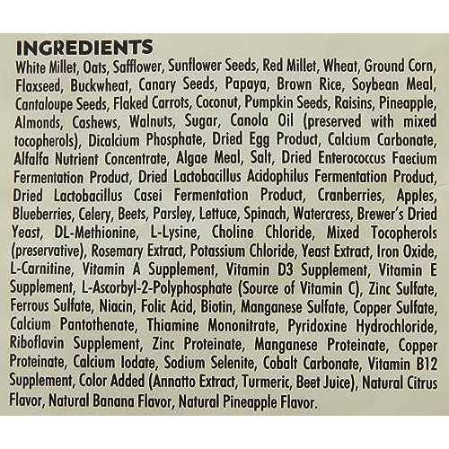 Higgins Sunburst Gourmet Blend Cockatiel Food - Nail Gallerys