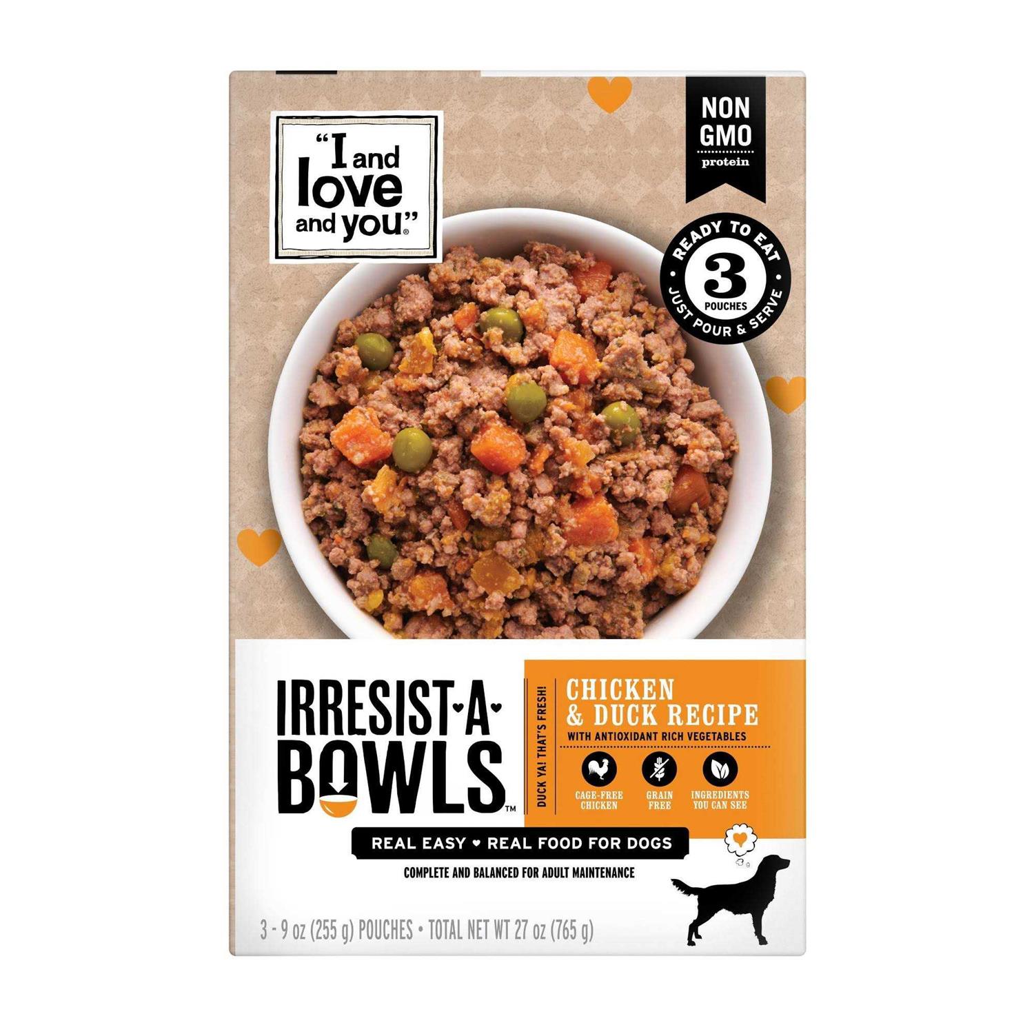I and Love and You Irresist-A-Bowls Wet Dog Food, Chicken and Recipe - Nail Gallerys