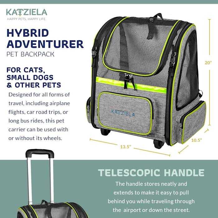 Katziela Hybrid Adventurer Pet Carrier - Nail Gallerys