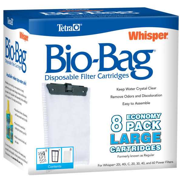 Tetra Whisper Bio-Bag Disposable Filter Cartridges - Nail Gallerys